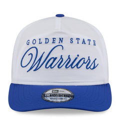White/Royal Golden State Warriors 2025 NBA Draft On-Stage Nylon 19TWENTY Adjustable Hat sale | NBA