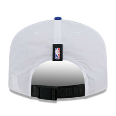 White/Royal Golden State Warriors 2025 NBA Draft On-Stage Nylon 19TWENTY Adjustable Hat sale | NBA