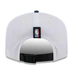 White/Navy Minnesota Timberwolves 2025 NBA Draft On-Stage Nylon 19TWENTY Adjustable Hat | NBA