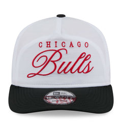 White/Black Chicago Bulls 2025 NBA Draft On-Stage Nylon 19TWENTY Adjustable Hat | NBA