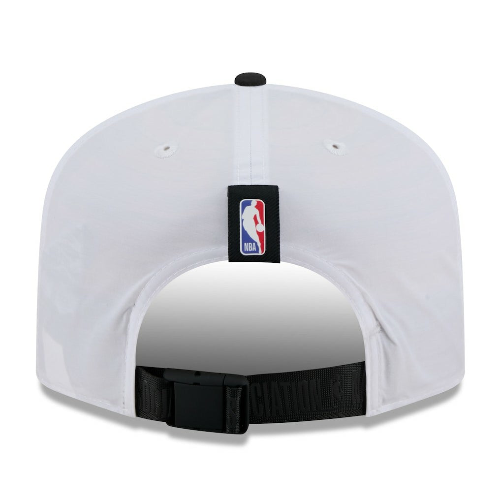 White/Black Chicago Bulls 2025 NBA Draft On-Stage Nylon 19TWENTY Adjustable Hat | NBA