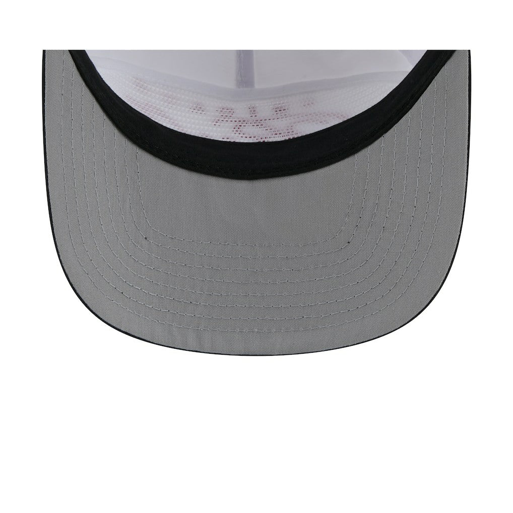 White/Black Chicago Bulls 2025 NBA Draft On-Stage Nylon 19TWENTY Adjustable Hat | NBA