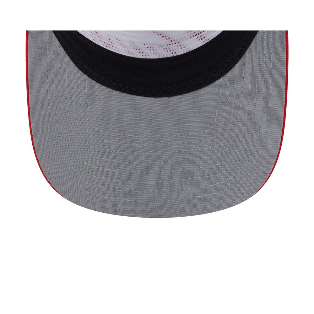 White/Red Atlanta Hawks 2025 NBA Draft On-Stage Nylon 19TWENTY Adjustable Hat | NBA