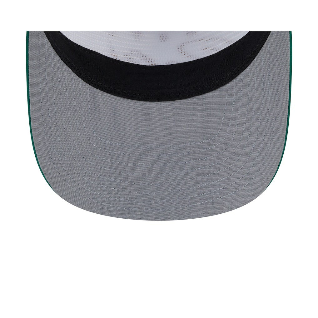 White/Kelly Green Boston Celtics 2025 NBA Draft On-Stage Nylon 19TWENTY Adjustable Hat | NBA