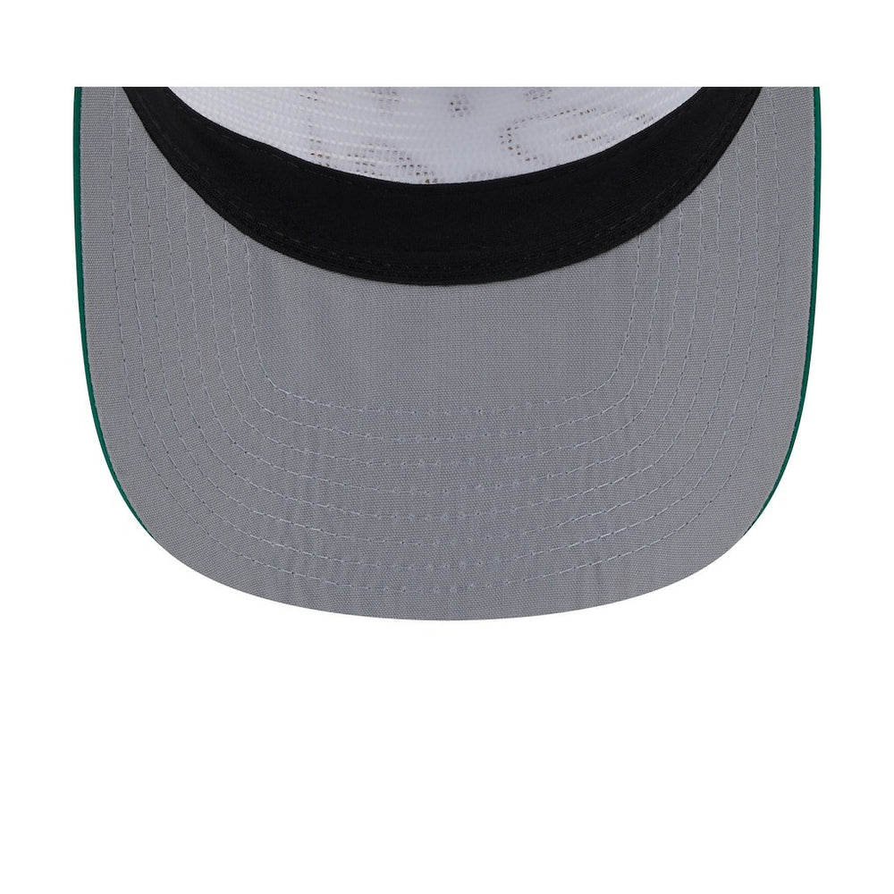White/Kelly Green Boston Celtics 2025 NBA Draft On-Stage Nylon 19TWENTY Adjustable Hat | NBA