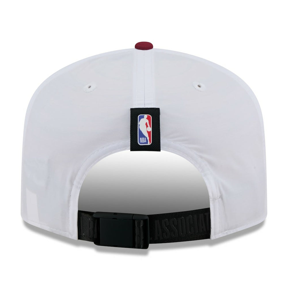 White/Wine Cleveland Cavaliers 2025 NBA Draft On-Stage Nylon 19TWENTY Adjustable Hat sale | NBA