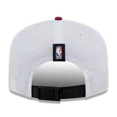 White/Wine Cleveland Cavaliers 2025 NBA Draft On-Stage Nylon 19TWENTY Adjustable Hat sale | NBA