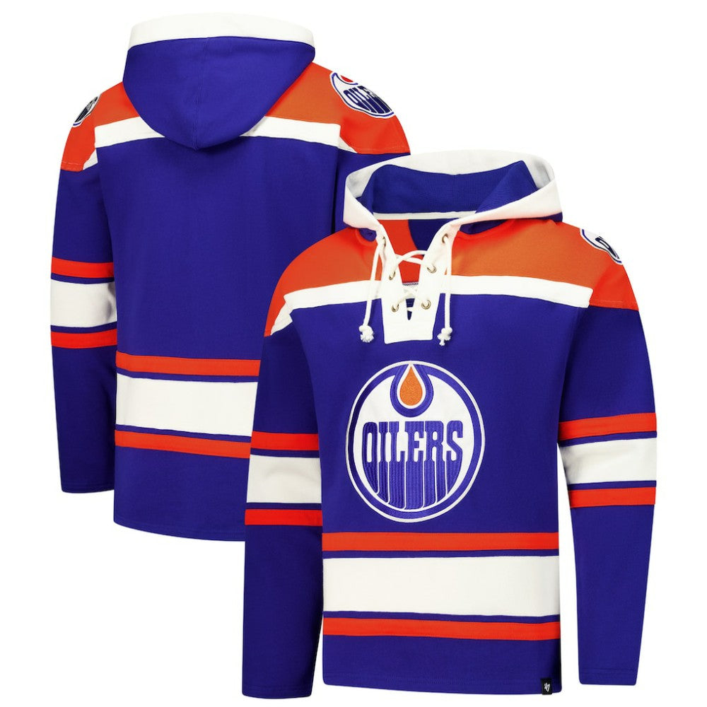 Edmonton Oilers '47 Superior Lacer Hoodie -  NHL Hoodies