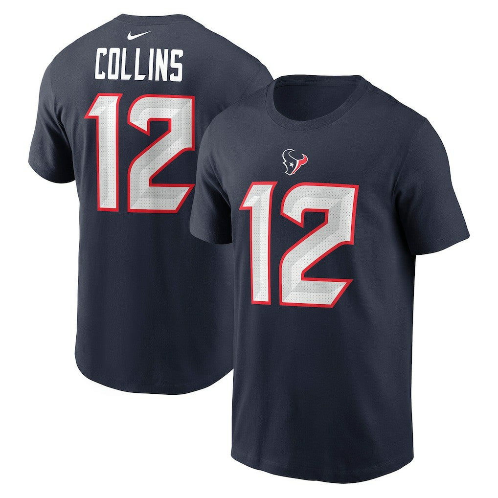 Houston Texans Nico Collins  Name & Number T-Shirt | NFL On sale