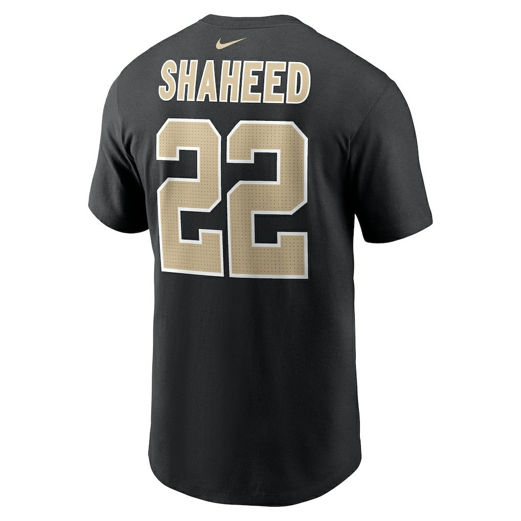 New Orleans Saints Rashid Shaheed  Name & Number T-Shirt | NFL Outlet