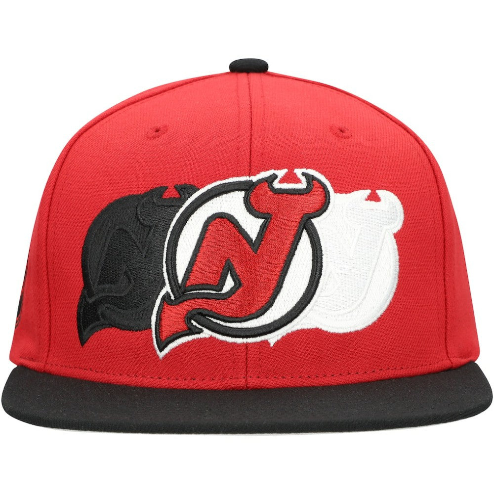 New Jersey Devils Mitchell & Ness Soul Triple Up Snapback Hat -  NHL Jerseys
