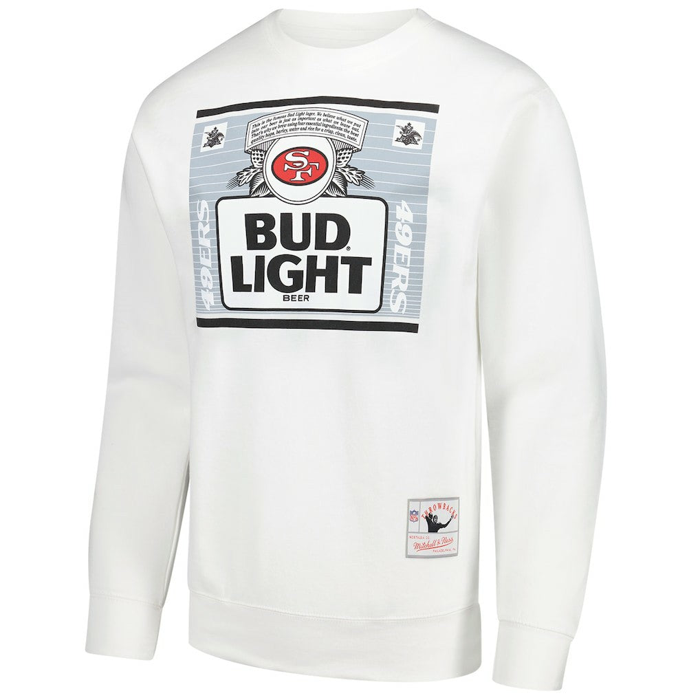 San Francisco 49ers x Bud Light The Crest Pullover Sweatshirt | NFL Hot