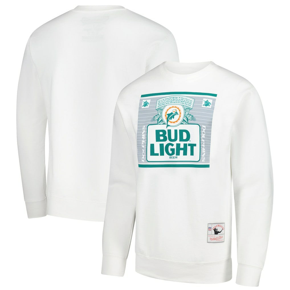 Miami Dolphins x Bud Light The Crest Pullover Sweatshirt | NFL On sale