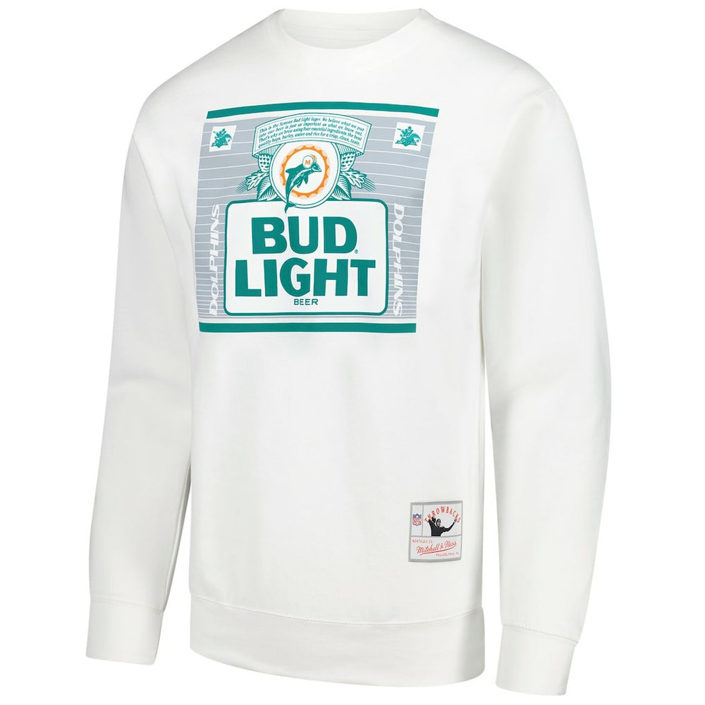 Miami Dolphins x Bud Light The Crest Pullover Sweatshirt | NFL On sale
