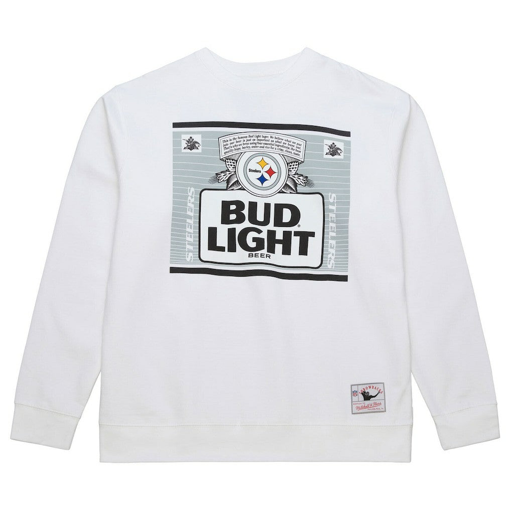 Pittsburgh Steelers x Bud Light The Crest Pullover Sweatshirt | NFL Near me