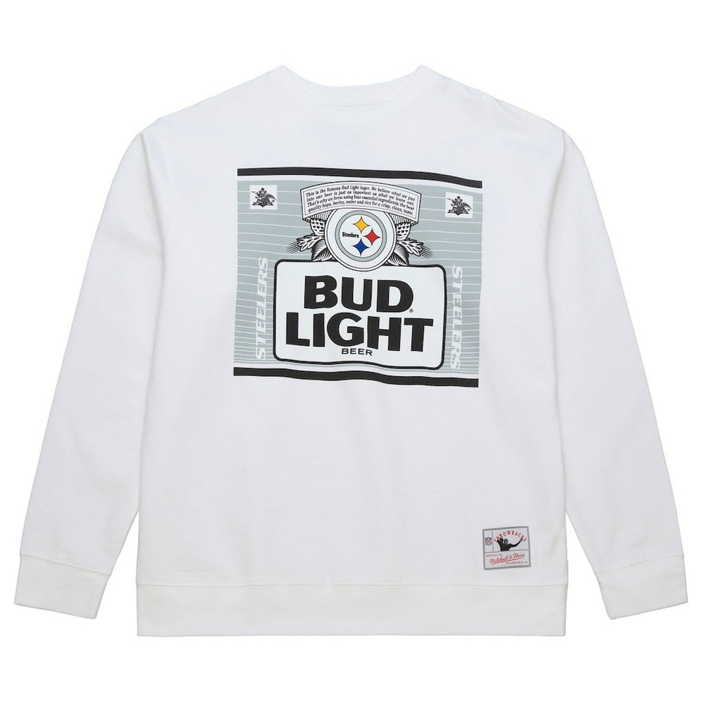 Pittsburgh Steelers x Bud Light The Crest Pullover Sweatshirt | NFL Near me