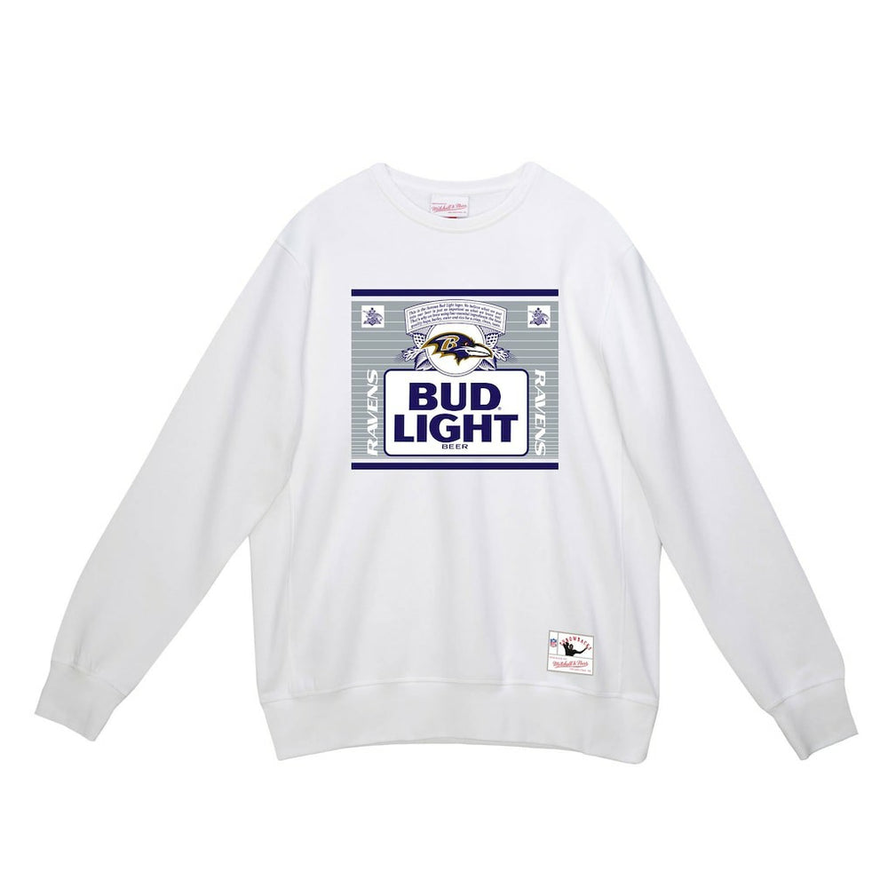 Baltimore Ravens x Bud Light The Crest Pullover Sweatshirt | NFL Outlet