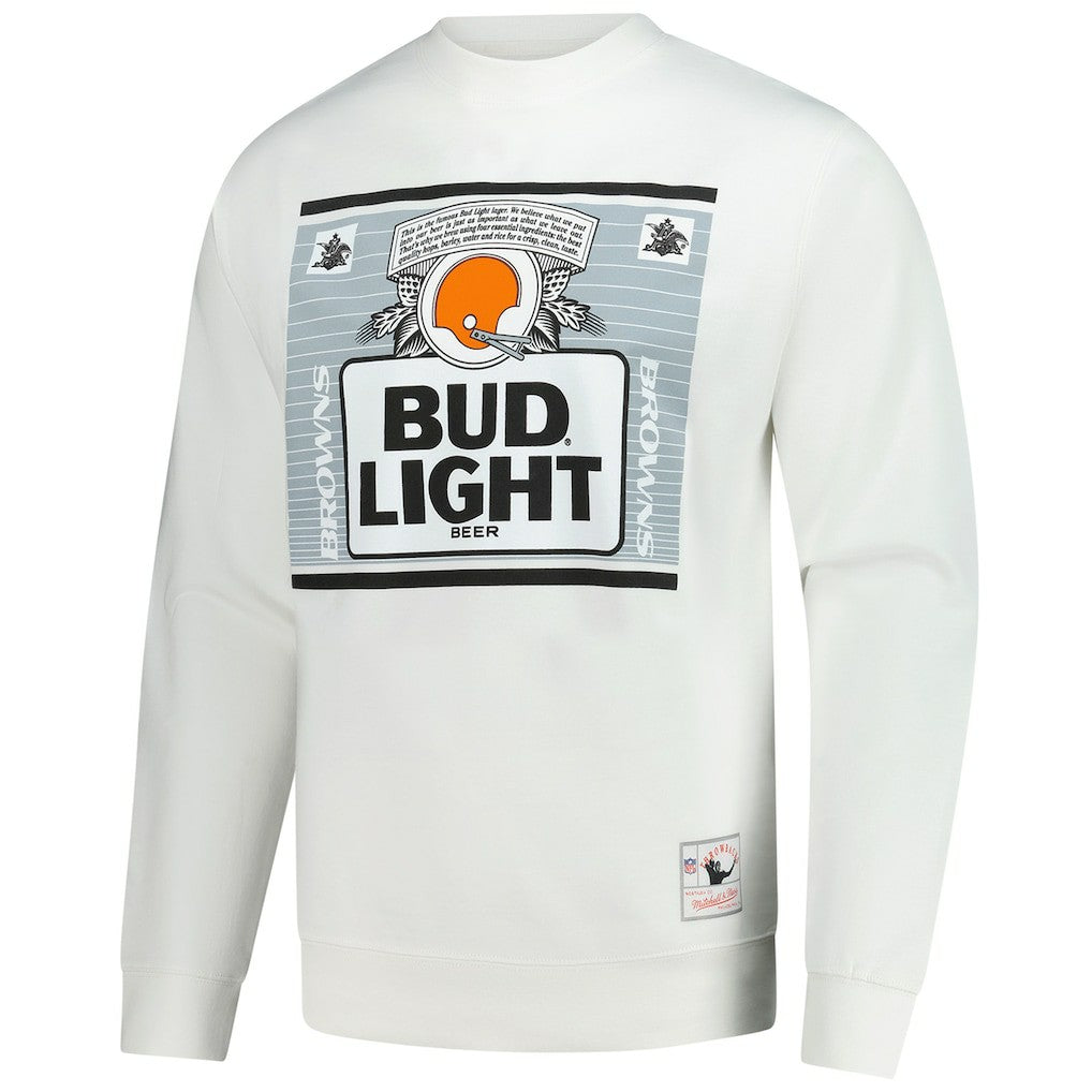 Cleveland Browns x Bud Light The Crest Pullover Sweatshirt | NFL Discount