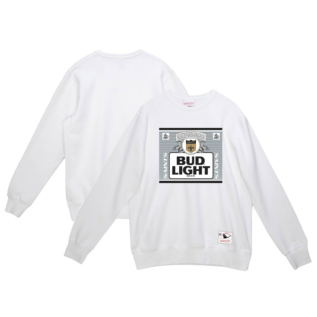 New Orleans Saints x Bud Light The Crest Pullover Sweatshirt | NFL Sale