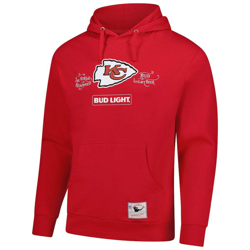Kansas City Chiefs NFL x Bud Light Vintage Pullover Hoodie | NFL On sale