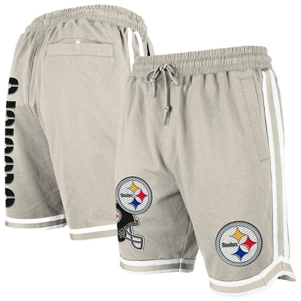 Pittsburgh Steelers Stone Multi Patch Shorts | NFL Discount