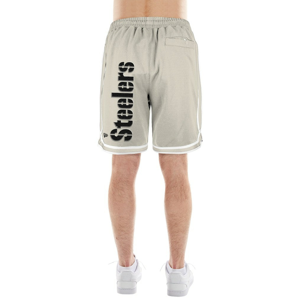 Pittsburgh Steelers Stone Multi Patch Shorts | NFL Discount