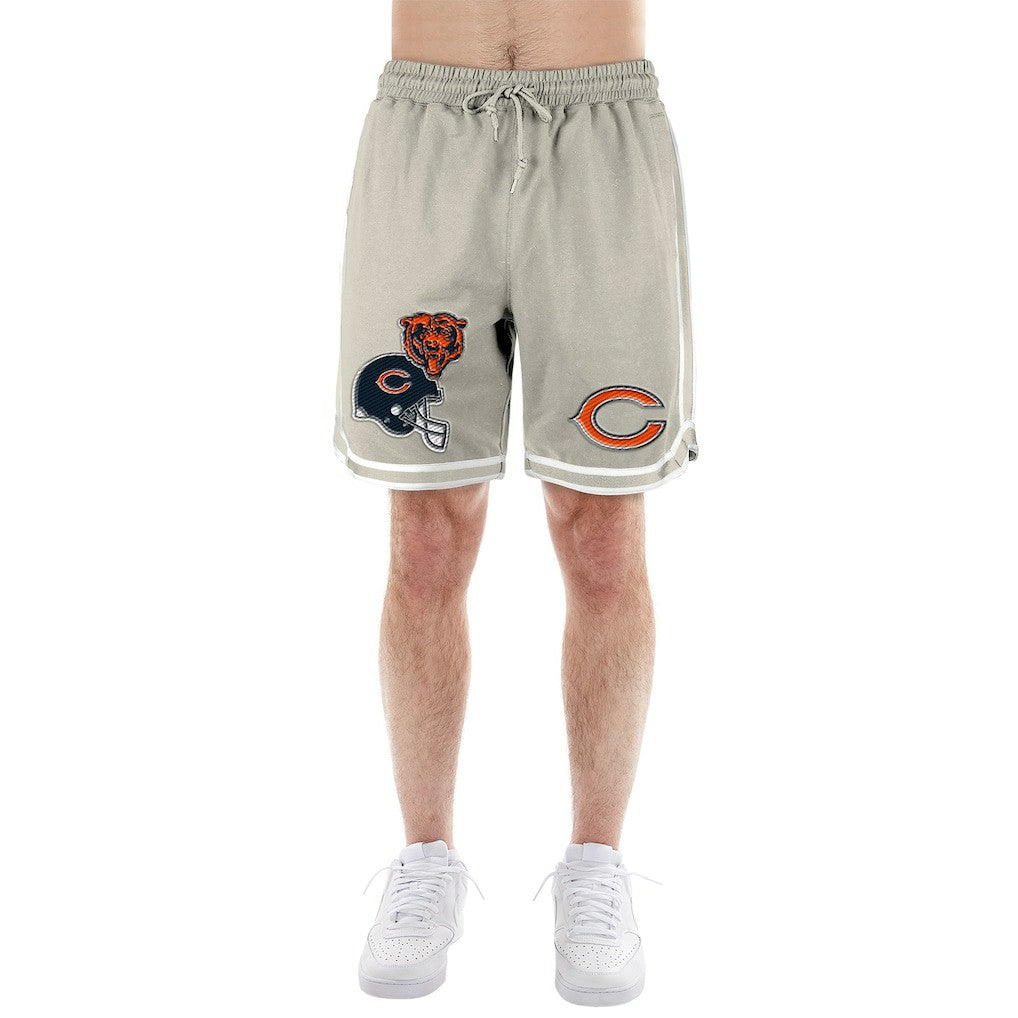 Chicago Bears Stone Multi Patch Shorts | NFL Hot