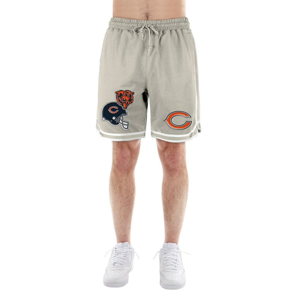 Chicago Bears Stone Multi Patch Shorts | NFL Hot