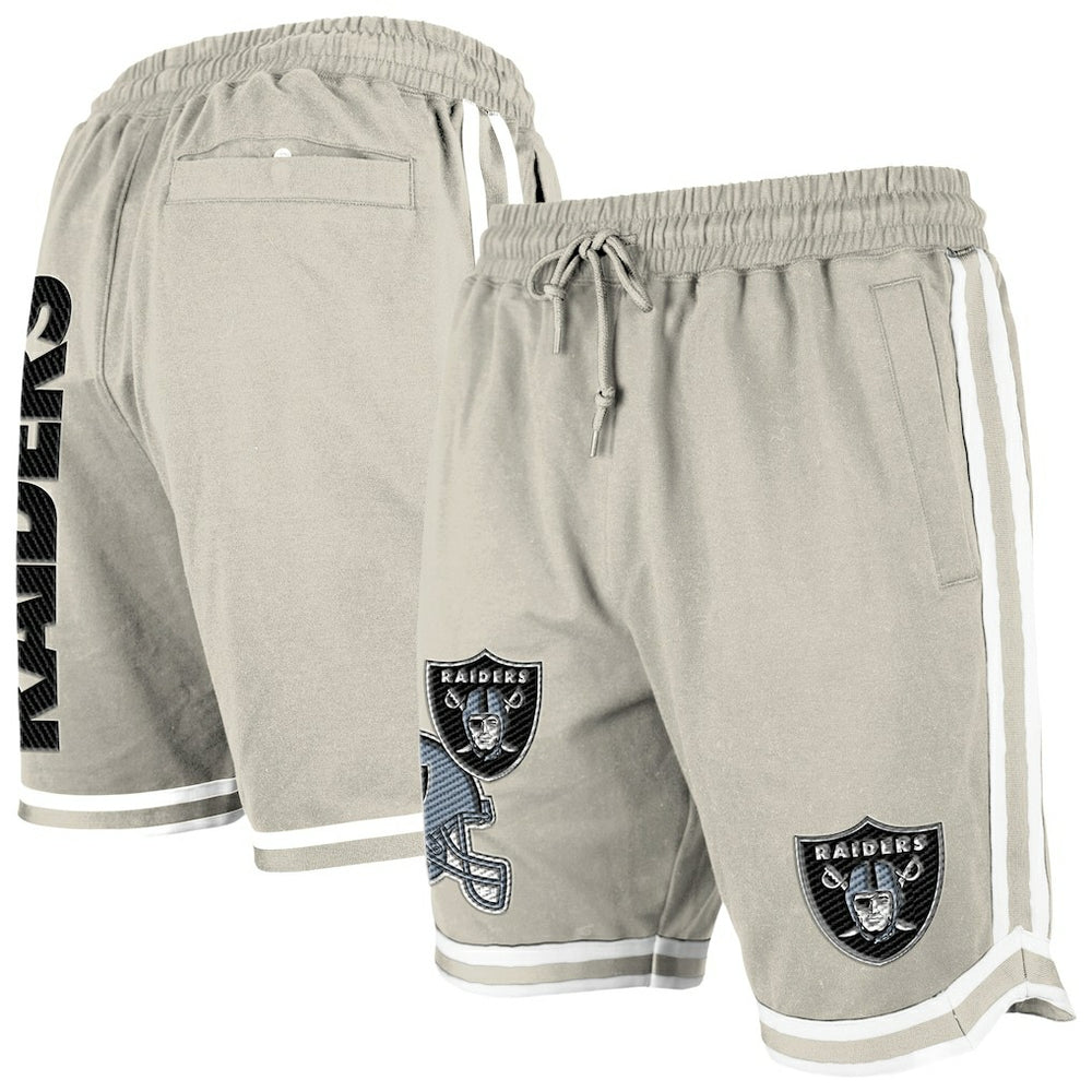 Las Vegas Raiders Stone Multi Patch Shorts | NFL Outlet