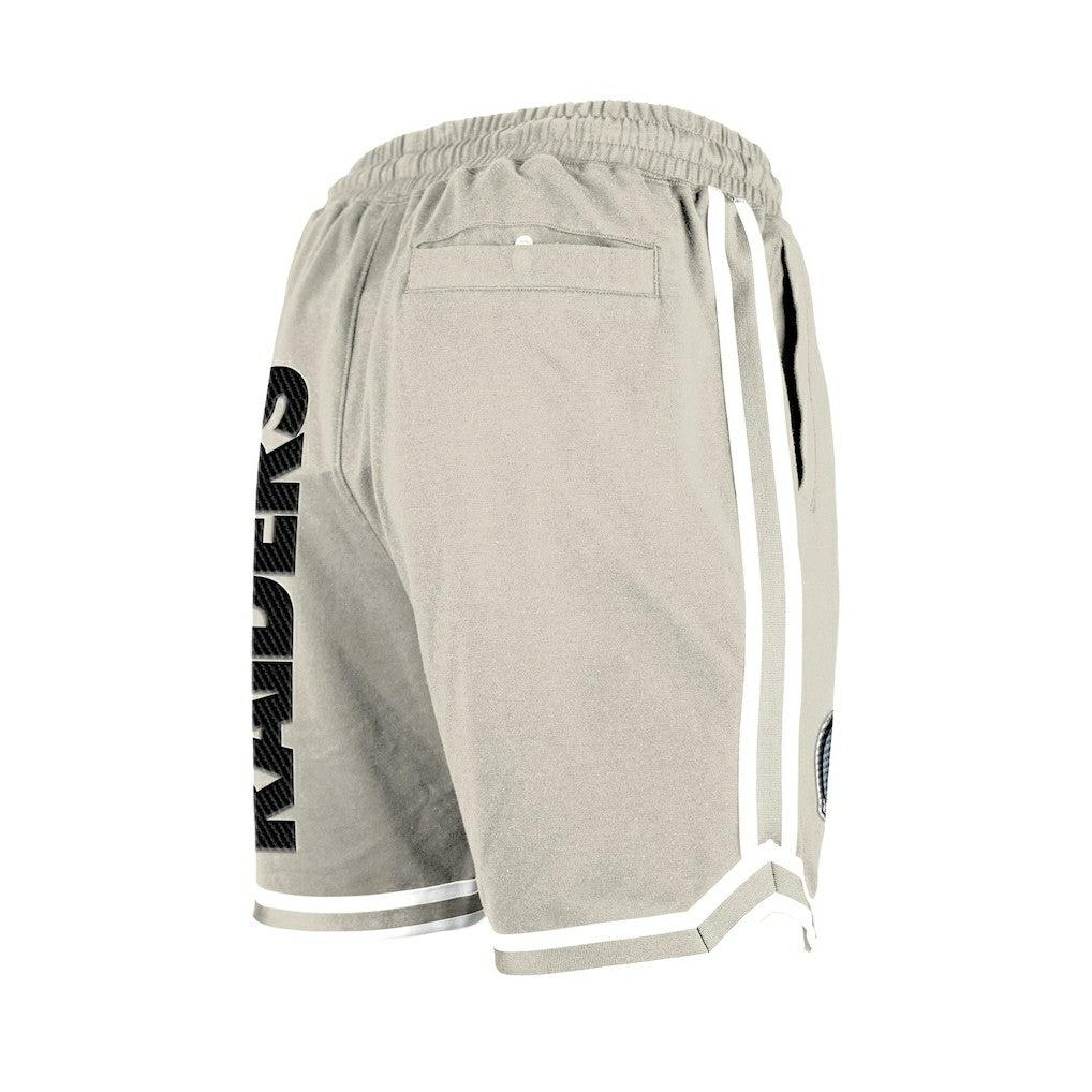 Las Vegas Raiders Stone Multi Patch Shorts | NFL Outlet