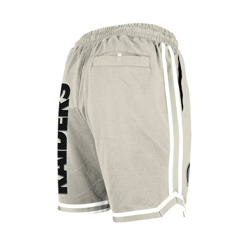Las Vegas Raiders Stone Multi Patch Shorts | NFL Outlet