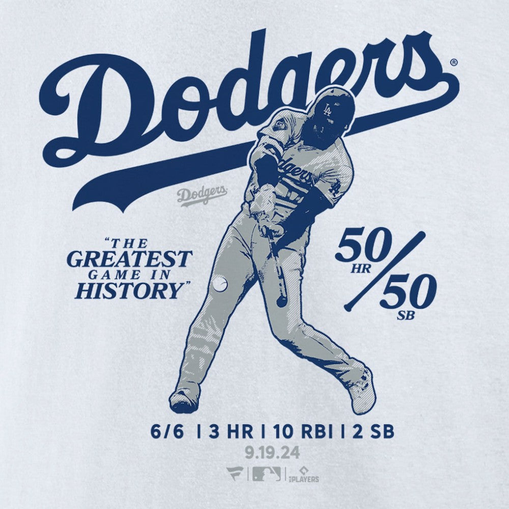Shohei Ohtani Los Angeles Dodgers 6 for 6 T-Shirt - MLB T-shirts