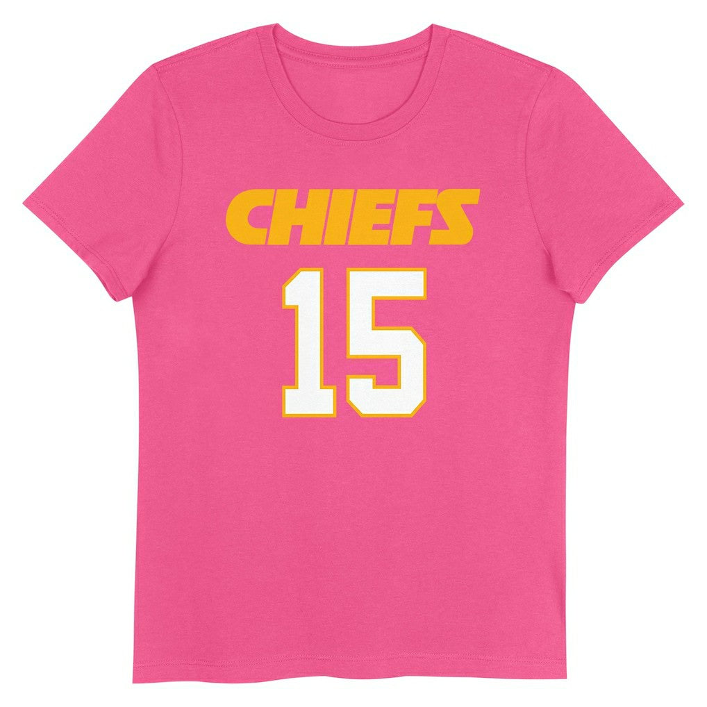Kansas City Chiefs Patrick Mahomes  Girls Youth Player Name & Number T-Shirt | NFL New