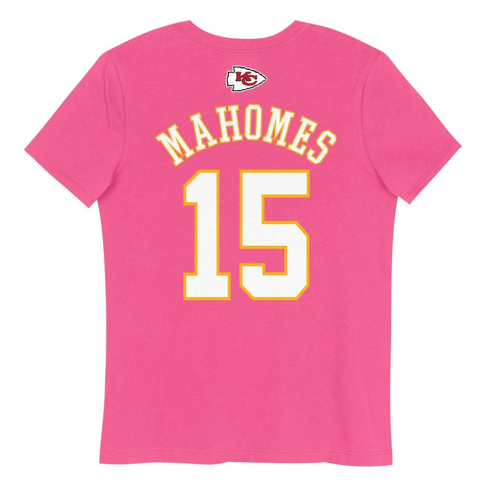 Kansas City Chiefs Patrick Mahomes  Girls Youth Player Name & Number T-Shirt | NFL New