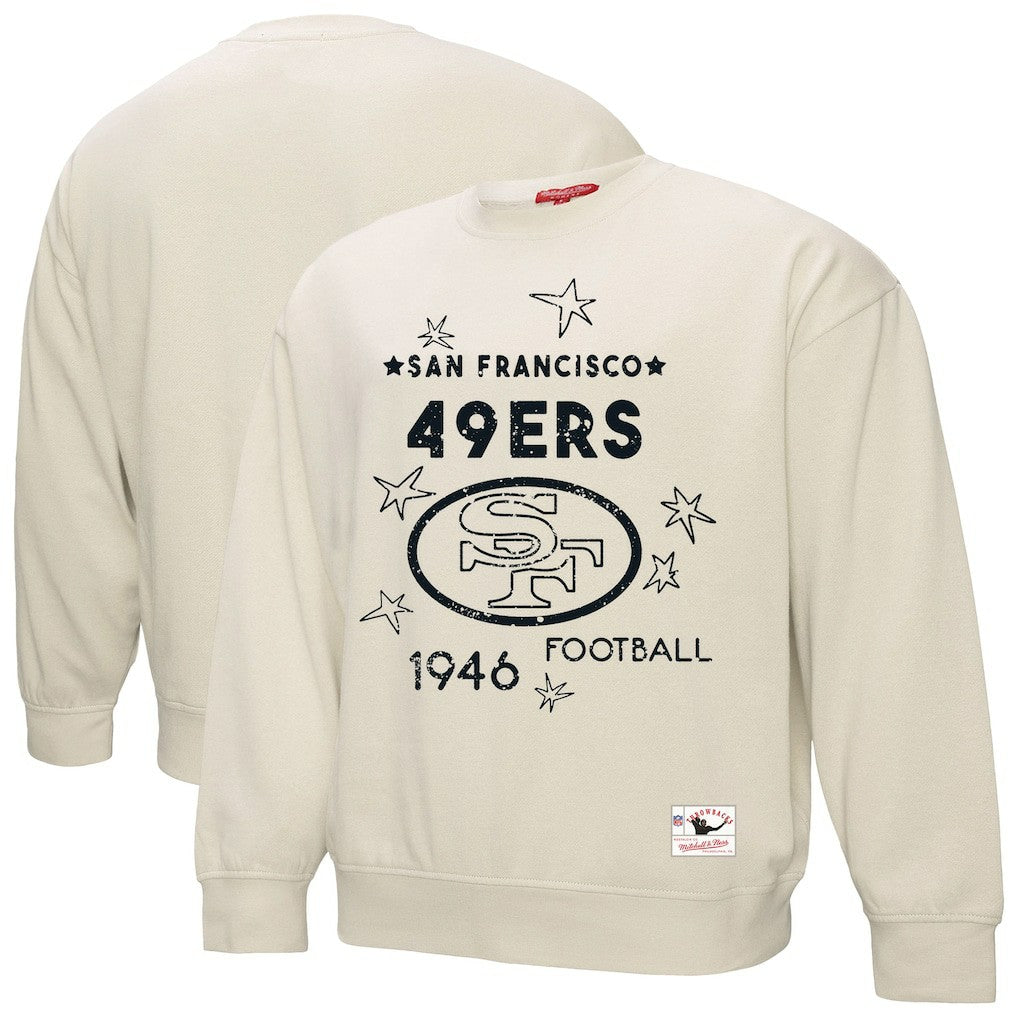 San Francisco 49ers Women's Shooting Stars Pullover Sweatshirt | NFL Online