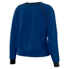 Indianapolis Colts WEAR by Erin Andrews Women's Plus Size Tie-Front Long Sleeve Top | NFL Discount