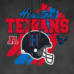 Houston Texans Identity Helmet Enzyme Washed Pullover Hoodie | NFL Near me