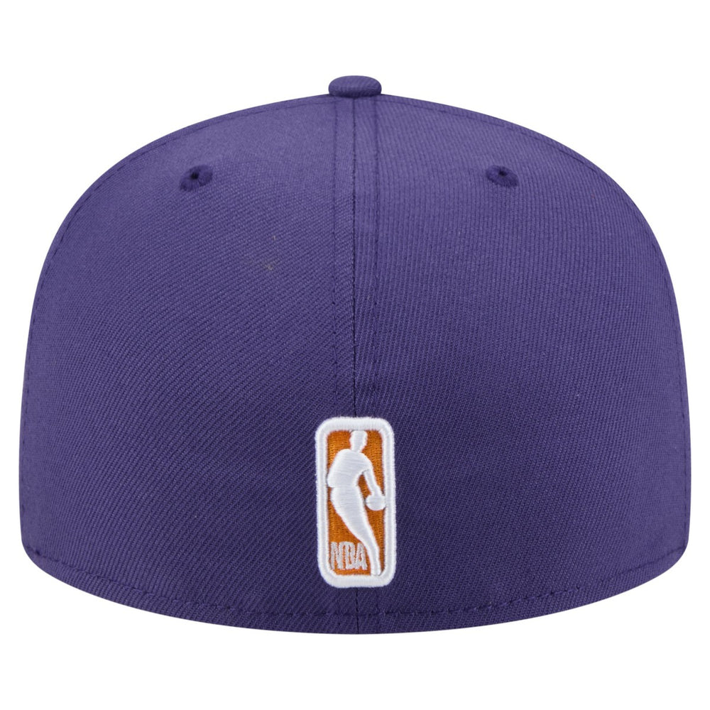 Purple Phoenix Suns State Stitch 59FIFTY Fitted Hat | NBA