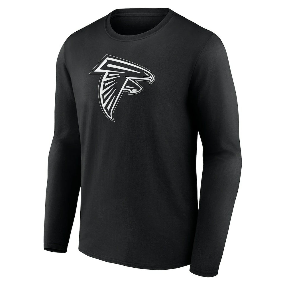 Atlanta Falcons Personalized Name & Number Monochrome Long Sleeve T-Shirt | NFL Sale
