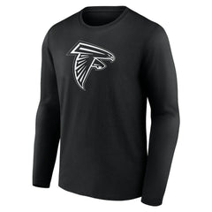 Atlanta Falcons Personalized Name & Number Monochrome Long Sleeve T-Shirt | NFL Sale