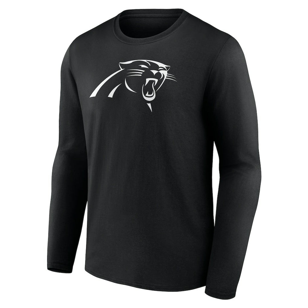 Carolina Panthers Personalized Name & Number Monochrome Long Sleeve T-Shirt | NFL New