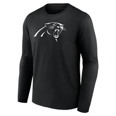 Carolina Panthers Personalized Name & Number Monochrome Long Sleeve T-Shirt | NFL New