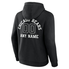 Chicago Bears Personalized Name & Number Pullover Hoodie | NFL Discount