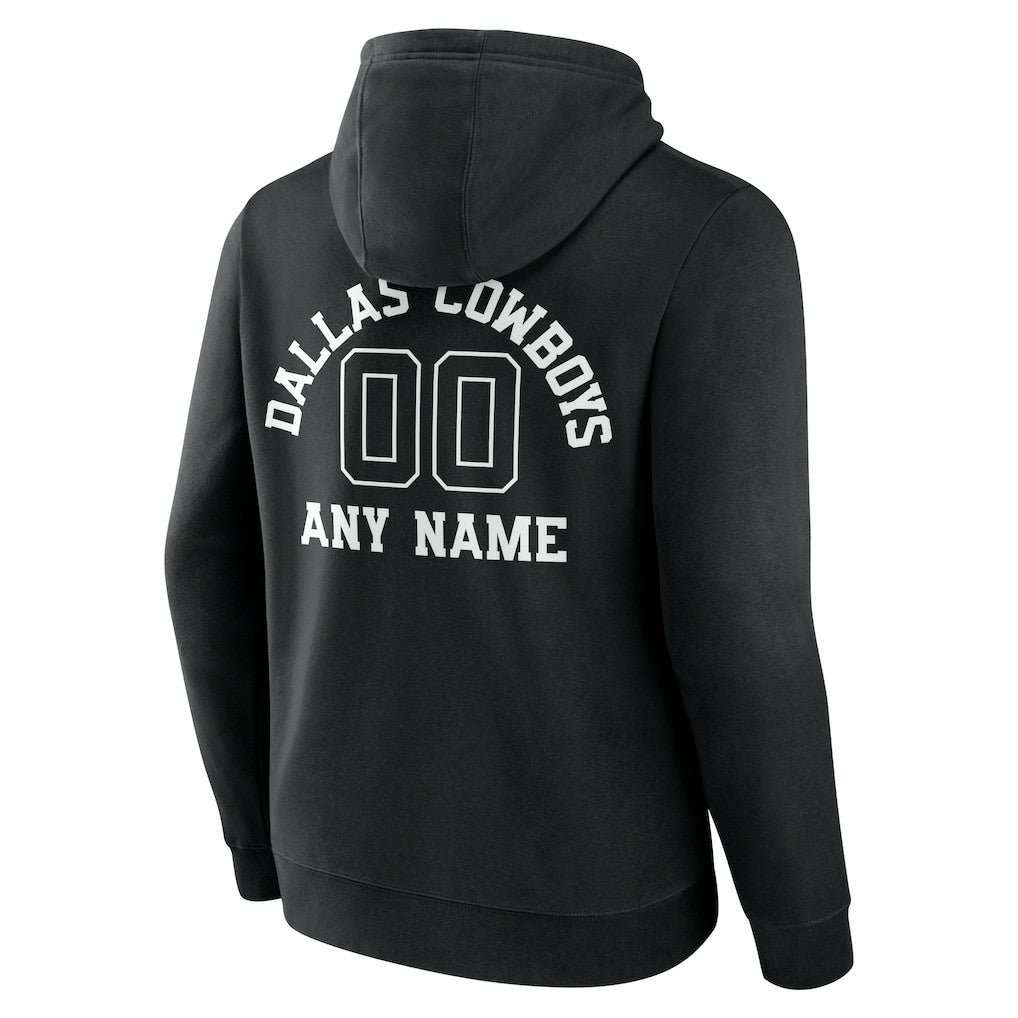 Dallas Cowboys Personalized Name & Number Pullover Hoodie | NFL Discount