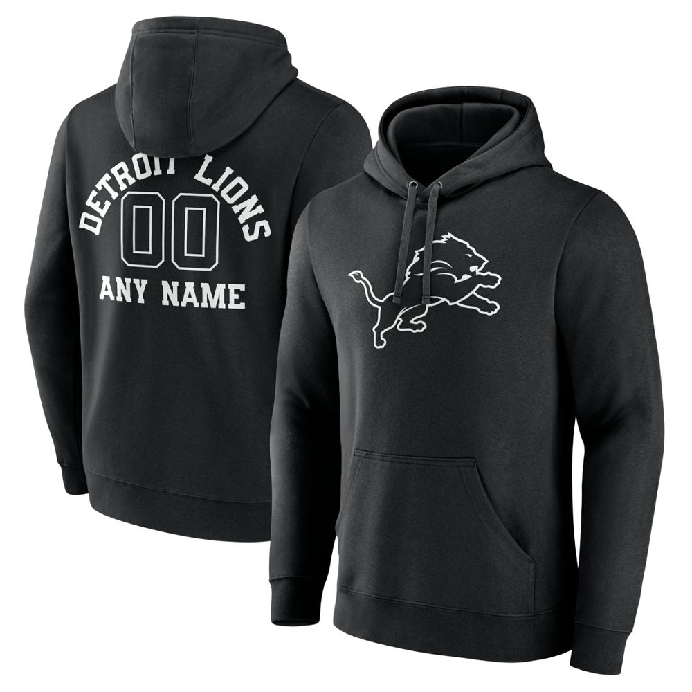 Detroit Lions Personalized Name & Number Pullover Hoodie | NFL Online