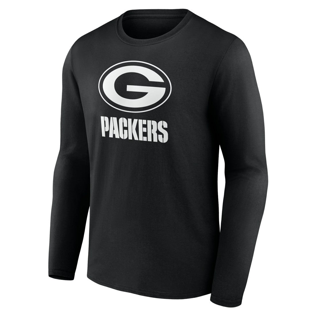 Green Bay Packers Personalized Name & Number Monochrome Long Sleeve T-Shirt | NFL Outlet