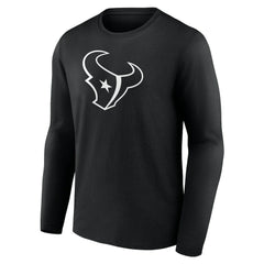 Houston Texans Personalized Name & Number Monochrome Long Sleeve T-Shirt | NFL US