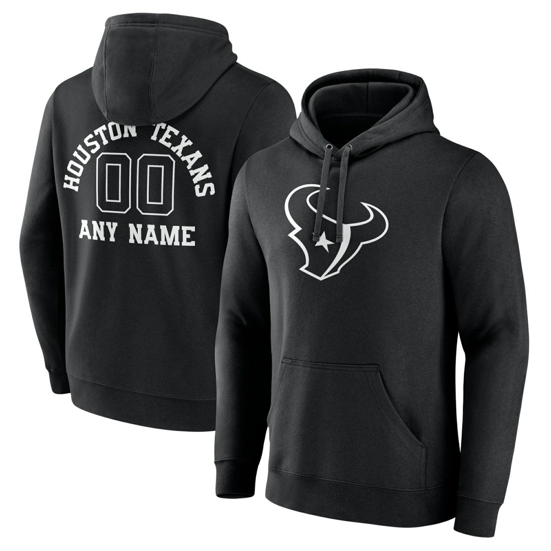 Houston Texans Personalized Name & Number Pullover Hoodie | NFL Outlet