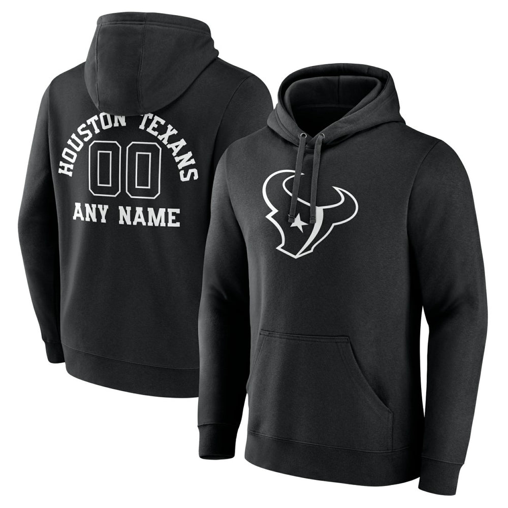 Houston Texans Personalized Name & Number Pullover Hoodie | NFL Outlet