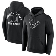 Houston Texans Personalized Name & Number Pullover Hoodie | NFL Outlet